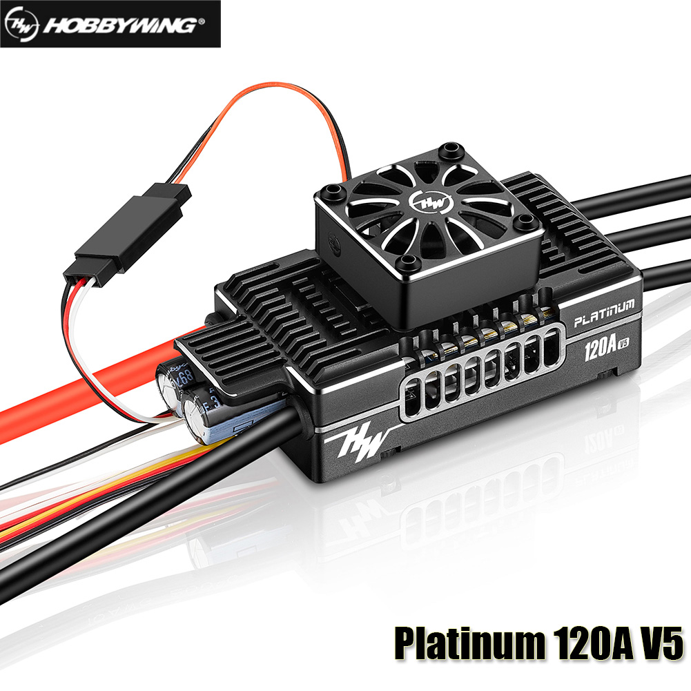 HOBBYWING Brushless ESC Platin - 6S Lipo Battery 22.2V 5000Mah 评论和价格