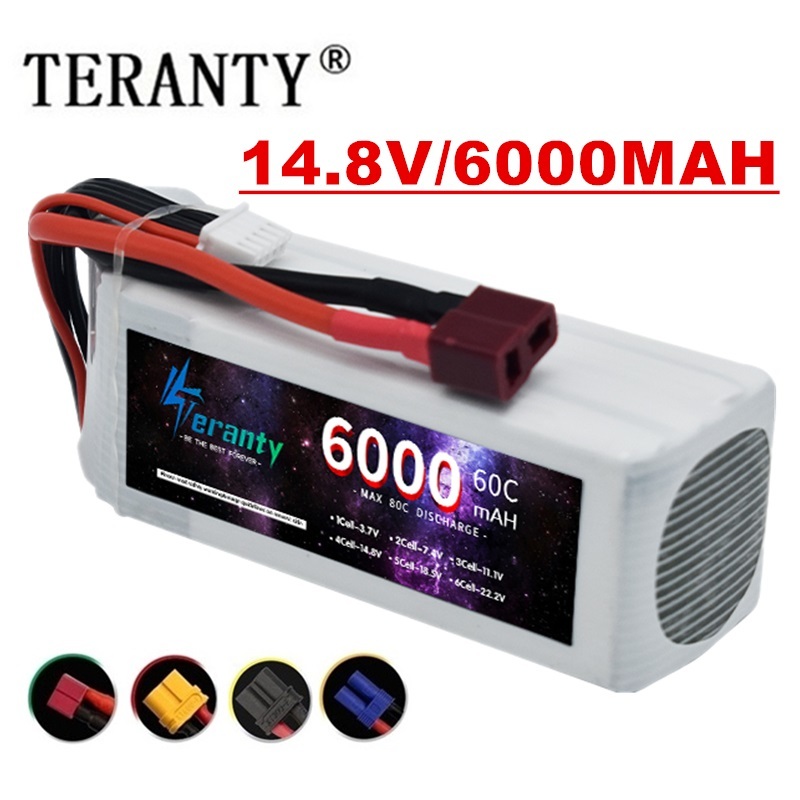 6000mAh Lipo 14.8V Battery 4S  - 4S Lipo Battery 14.8V 6000Mah 评论和价格