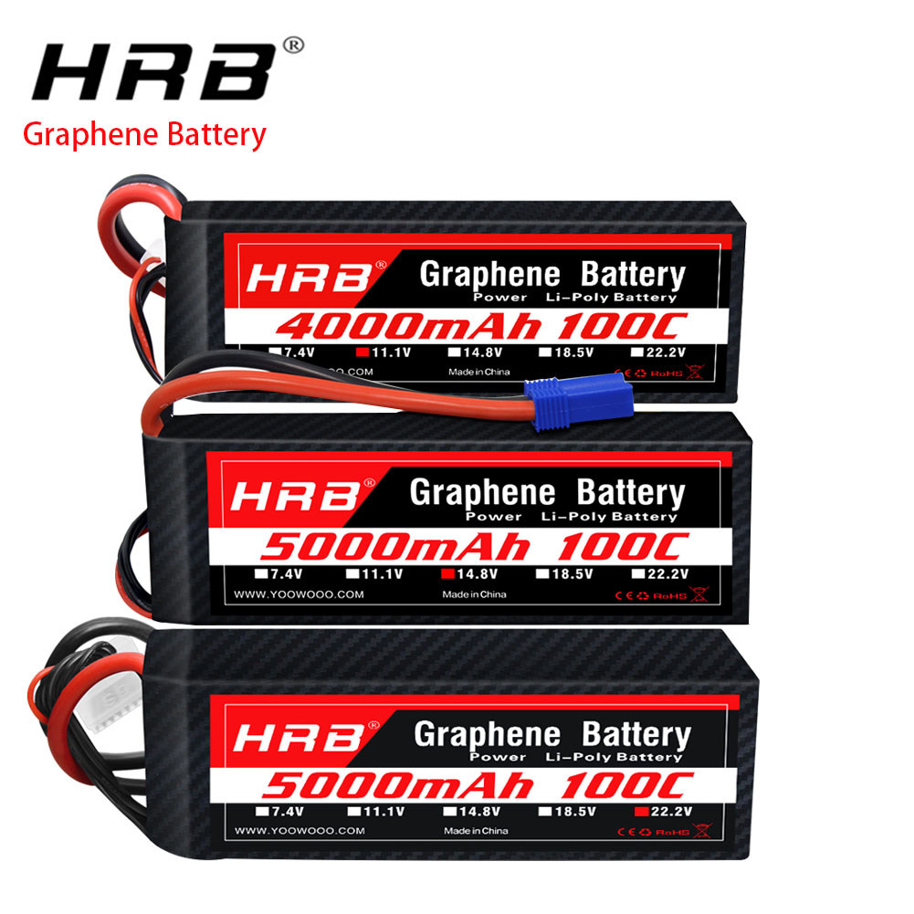 HRB Graphene Battery 2S 3S 4S  - 6S Lipo Battery 22.2V 5000Mah 评论和价格